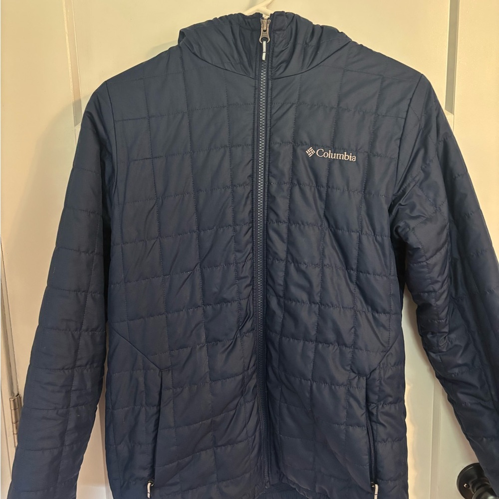 Columbia Boys’ Navy Blue Quilted Jacket